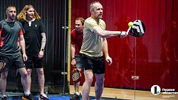 В Челябинске открыли первый в регионе корт для игры в падел