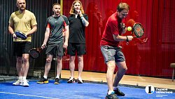 В Челябинске открыли первый в регионе корт для игры в падел