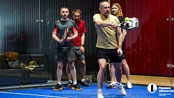 В Челябинске открыли первый в регионе корт для игры в падел