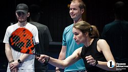 В Челябинске открыли первый в регионе корт для игры в падел