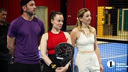 В Челябинске открыли первый в регионе корт для игры в падел