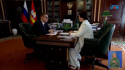 Текслер и Майорова обсуждают вопросы прав детей