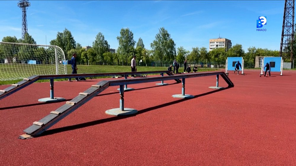 В Миассе прошли соревнования по пожарно-спасательному спорту