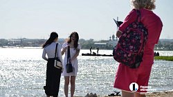 С наступлением теплых дней челябинцы потянулись на пляжи