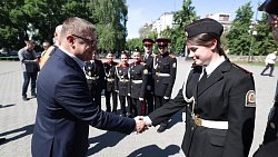 Артем Жога и Алексей Текслер почтили память тыловиков и павших защитников Отечества в Челябинске