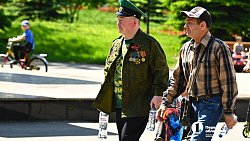 Челябинск присоединился к празднованию Дня пограничника