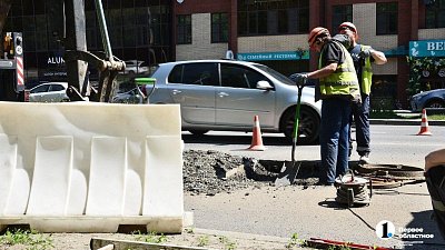 Центр Челябинска «утонул» в перекрытиях дорог