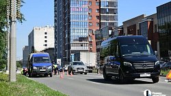 Центр Челябинска «утонул» в перекрытиях дорог