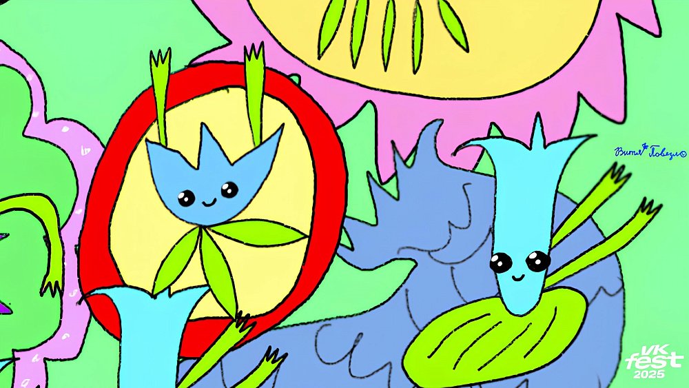 Художник Витя Повезло нарисовал эксклюзивные билеты на VK Fest в Челябинске