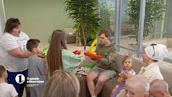 В Челябинске поздравили ребятишек из семей участников СВО с Днем защиты детей