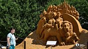В Челябинске открылся Фестиваль песочных скульптур