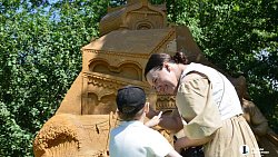 В Челябинске открылся Фестиваль песочных скульптур