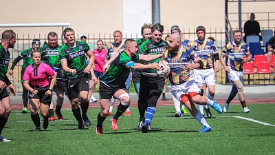 Челябинская команда «Малахит» с победы стартовала в Федеральной регбийной лиге