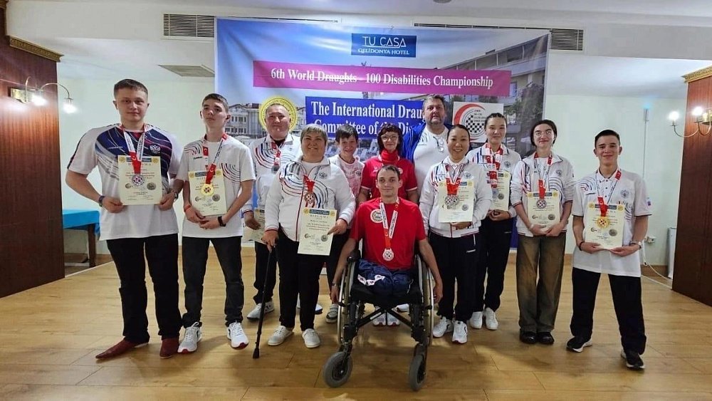 Параспортсмен из Пласта завоевал титул чемпиона мира по шашкам