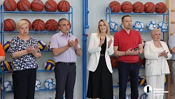 В Коркино отремонтировали школьный спортзал после жалоб жителей