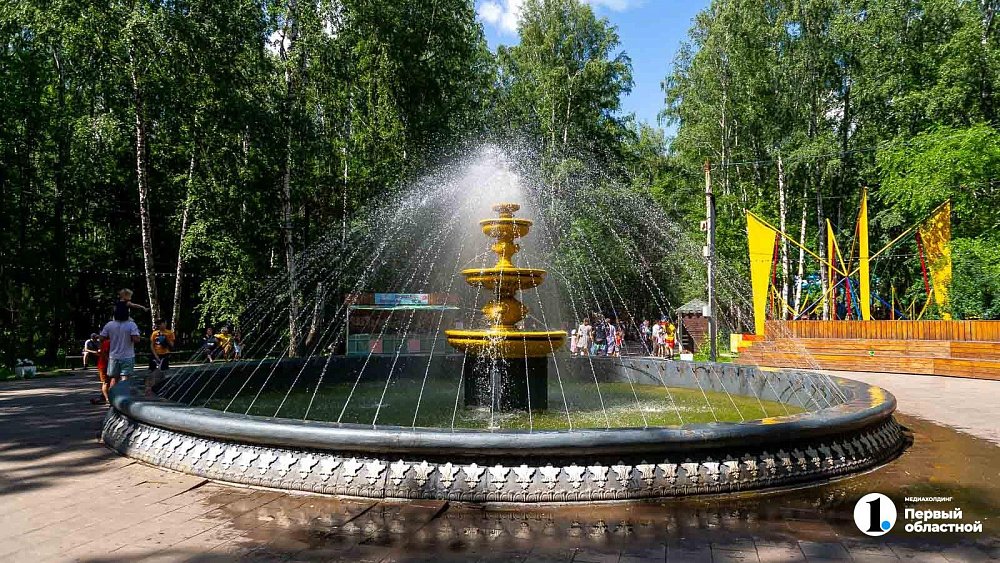 Челябинцев возмутил неработающий фонтан в парке Тищенко