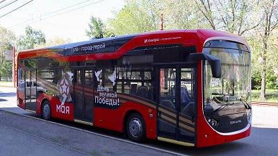 Троллейбус челябинского производства обкатают в Туле