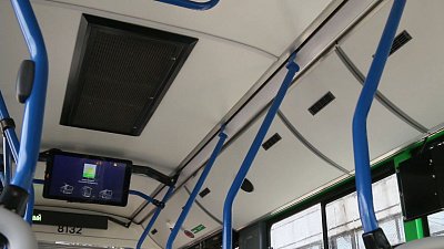 В Челябинске ежедневно проверяют температуру воздуха в общественном транспорте