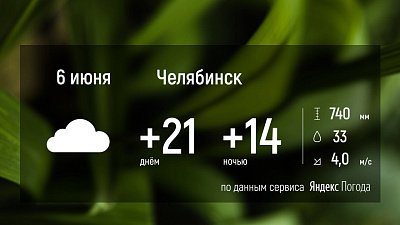 В Челябинской области пройдут дожди и грозы