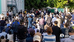 Челябинские мусульмане начали отмечать Курбан-байрам в 6 утра