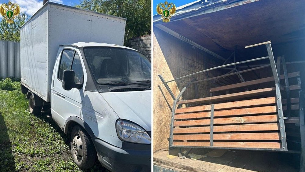 Житель Магнитогорска украл из сквера скамейки