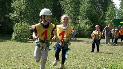 В Златоусте провели турслет для дошкольников