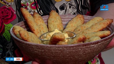 Сырное печенье в рубрике «Завтрак с шеф-поваром»