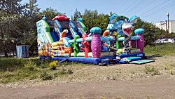 В Ленинском районе Челябинска закрыли опасные аттракционы