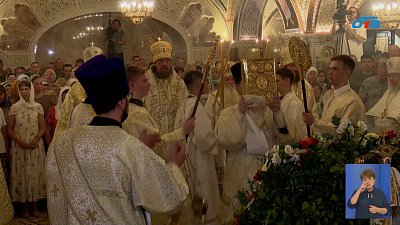 В Челябинск доставлен ковчег с мощами Тихона