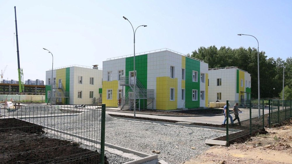 Новый детский сад в Парковом откроет свои двери к 1 сентября