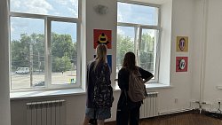 В старой «Башне» на ЧТЗ на один день открыли выставку современного искусства