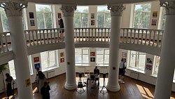 В старой «Башне» на ЧТЗ на один день открыли выставку современного искусства