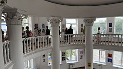 В старой «Башне» на ЧТЗ на один день открыли выставку современного искусства