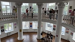 В старой «Башне» на ЧТЗ на один день открыли выставку современного искусства