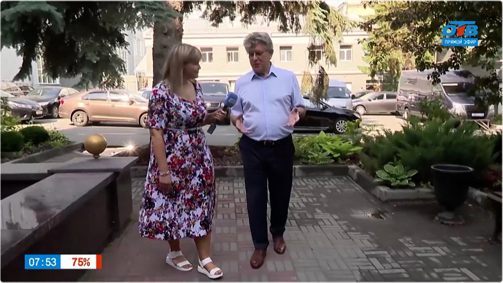 Экскурсии в сквер ЗСО в «Прямом включении»