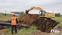 Поселок Увельский получит новый коллектор по программе «Большой ремонт 74»