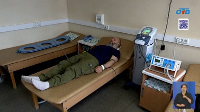 Бойцы проходят реабилитацию в ОКБ № 3