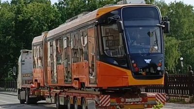 В Челябинской области создан первый в России пятисекционный трамвайный вагон