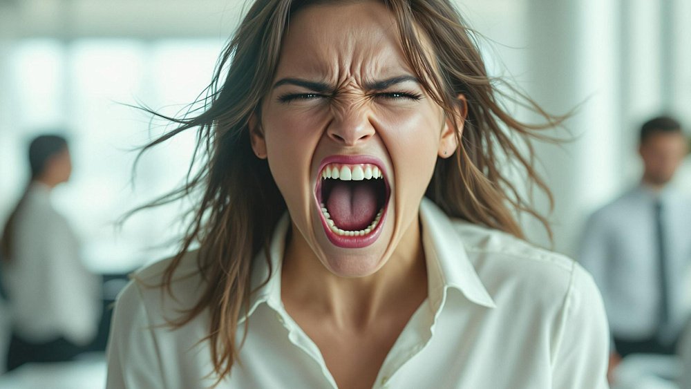 Агрессивность женщины может быть признаком высокого кортизола