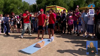 Школьники попробовали себя в роли спасателей