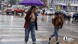 В Челябинске 19 июня улицы ушли под воду после ливня