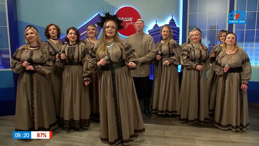 Музыкальный номер — Гости в студии