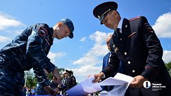 В Челябинске будущие сотрудники правоохранительных органов приняли присягу
