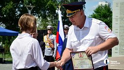 В Челябинске будущие сотрудники правоохранительных органов приняли присягу