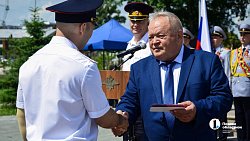 В Челябинске будущие сотрудники правоохранительных органов приняли присягу