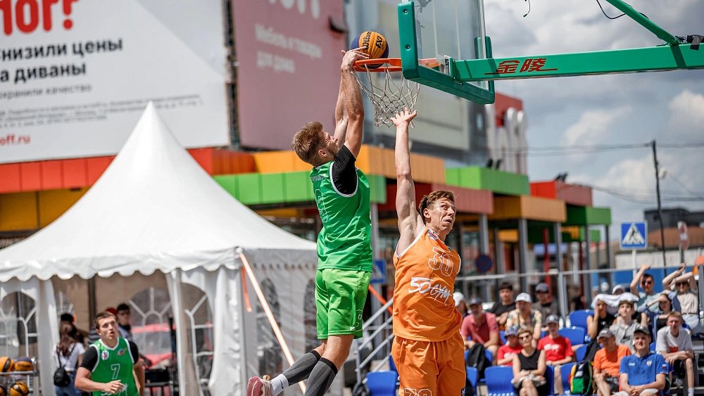 Команда «Курчатов» завоевала серебро на Кубке Победы по баскетболу 3×3 в Краснодаре