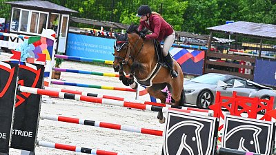 Челябинка Ксения Хайрулина помогла сборной России выиграть чемпионат СНГ по конкуру