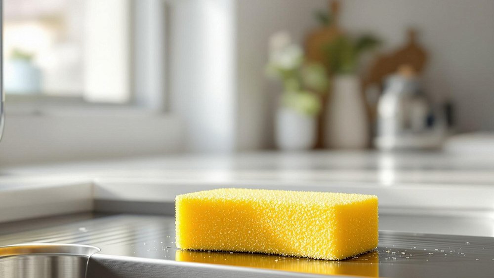 Кишечная палочка заселяет губку для посуды через несколько дней