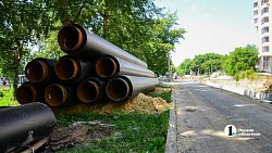 В Челябинске большой ремонт теплотрассы на ЧМЗ обеспечит теплом почти 700 домов