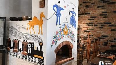 Мастера из Владимира вымостили печь для нового челябинского бара